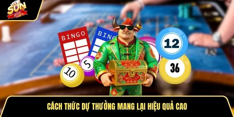 Cách thức dự thưởng mang lại hiệu quả cao