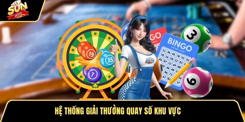 Hệ thống giải thưởng quay số khu vực
